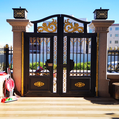 陆丰碣石安装别墅铝艺门