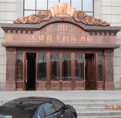 深圳铜门?电动别墅铜门