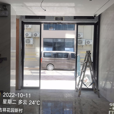 深圳象角塘安装welcome欢迎光临威尼斯感应自动门