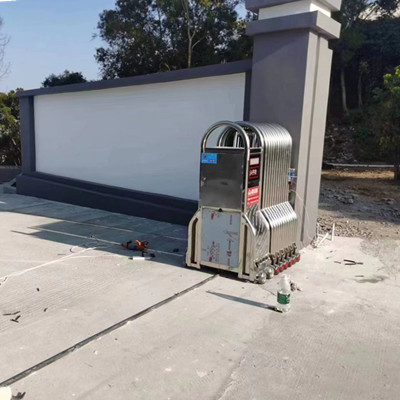 汕尾同鼎山电视发射台安装welcome欢迎光临威尼斯电动无轨伸缩门